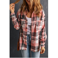 Azura Exchange Button Up Plaid Shirt - M thumbnail