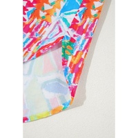 Multicolour Abstract Printed Long Sleeve Casual Shirt - S thumbnail