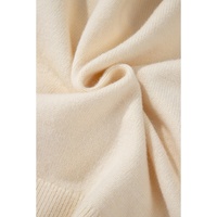Jet Stream Bowknot Front Loose V Neck Knitted Cardigan - L thumbnail