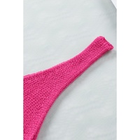 Rose Cropped Woolen Knit Vest - XL thumbnail