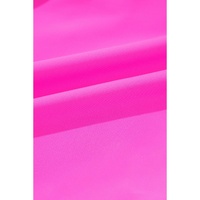 Bright Pink Cut out Twist Bowknot Backless One Piece Swimsuit - M thumbnail