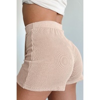 Jet Stream Corded Elastic High Waist Wrap Skort - L thumbnail