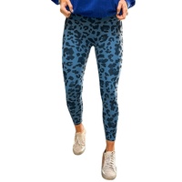 Azura Exchange Leopard Print Active Leggings - L thumbnail