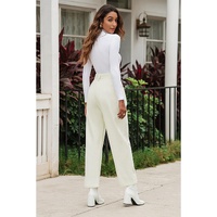 Azura Exchange Corduroy High Waist Straight Leg Pants - 4 US thumbnail