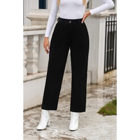 Azura Exchange High Waist Straight Leg Pants - 8 US thumbnail