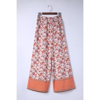 Azura Exchange Printed High Waist Wide Leg Pants - S thumbnail