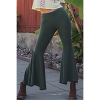 Azura Exchange High Waist Fit and Flare Pants - M thumbnail
