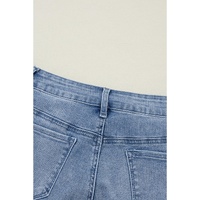 Ashleigh Blue Acid Wash Distressed Wide Leg High Waist Jeans - 12 US thumbnail