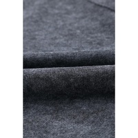 Gray Vintage Washed Flap Pocket Button Shacket - L thumbnail