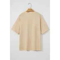 Parchment  Western Burro Cactus Crew Neck Graphic Tee - 1X thumbnail