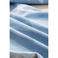 Beau Blue High Waist Star Pattern Plus Size Jeans - 4X thumbnail