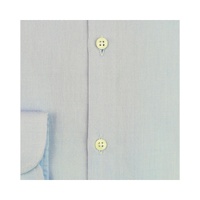 Bagutta Men's Light Blue Cotton Shirt - 41 IT thumbnail