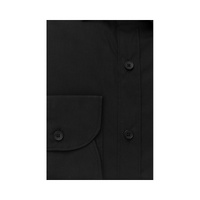 Bagutta Men's Black Cotton Shirt - 2XL thumbnail