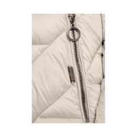 Baldinini Trend Women's Silver Polyester Jackets & Coat - 2XL thumbnail