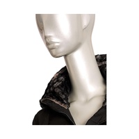 Baldinini Trend Women's Black Polyester Jackets & Coat - 2XL thumbnail