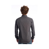 Baldinini Trend Men's Gray Cotton Shirt - 2XL thumbnail