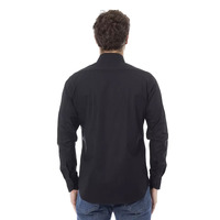 Regular Fit Italian Collar Shirt with Button Front Closure and Cuffs 41 IT Men thumbnail