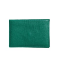 Dolce & Gabbana Women's Green Leather Handbag Clutch Mini Purse Pouch Tablet Case - One Size thumbnail