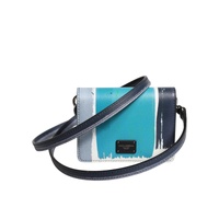 Dolce & Gabbana Men's Multicolor Leather DG Logo Bifold Card Holder Wallet - One Size thumbnail