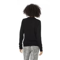Baldinini Monogram Metal Front Closure Shirt L Women thumbnail