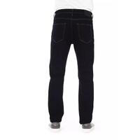 Logo Button Regular Jeans with Tricolor Insert and Contrast Stitching W38 US Men thumbnail