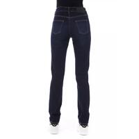 Logoed Button Regular Jeans with Tricolor Insert W32 US Women thumbnail