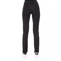 Regular Jeans with Logoed Button and Tricolor Insert. W31 US Women thumbnail