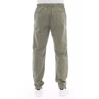 Front Zipper and Button Closure Chino Trousers 44 IT Men thumbnail