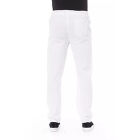 Baldinini Trend Men's White Cotton Jeans & Pant - W30 US thumbnail