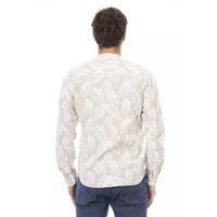 Regular Fit Shirt with Mandarin Collar and Button Closures L Men thumbnail