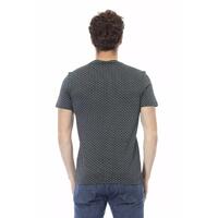 Front Print Short Sleeve T-shirt with Round Neck XL Men thumbnail