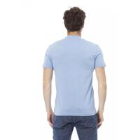 Short Sleeve Round Neck T-shirt with Front Print XS Men thumbnail