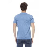 Short Sleeve T-shirt With Round Neck. Front Print. M Men thumbnail
