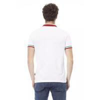 Embroidered Tricolor Collar Polo Shirt 2XL Men thumbnail