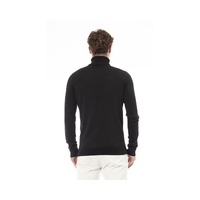 Baldinini Trend Men's Black Modal Sweater - 54 IT thumbnail