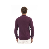 Baldinini Trend Men's Red Cotton Shirt - M thumbnail