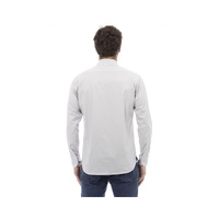Baldinini Trend Men's Gray Cotton Shirt - L thumbnail