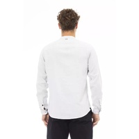 Baldinini Trend Men's White Rayon Shirt - L thumbnail