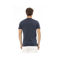 Baldinini Trend Men's Blue Cotton T-Shirt - L thumbnail