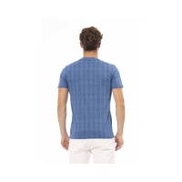 Baldinini Trend Men's Blue Cotton T-Shirt - L thumbnail