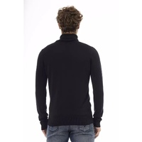 Baldinini Trend Men's Blue Modal Sweater - 56 IT thumbnail
