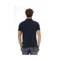 Baldinini Trend Men's Blue Cotton Polo Shirt - M thumbnail