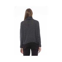Baldinini Trend Women's Gray Viscose Sweater - M thumbnail