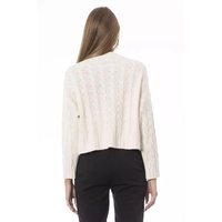 Baldinini Trend Women's Beige Wool Sweater - M thumbnail