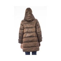 Baldinini Trend Women's Brown Nylon Jackets & Coat - S thumbnail