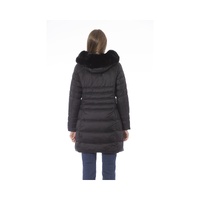 Baldinini Trend Women's Black Polyester Jackets & Coat - L thumbnail
