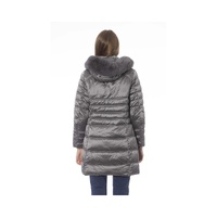 Baldinini Trend Women's Gray Polyester Jackets & Coat - L thumbnail