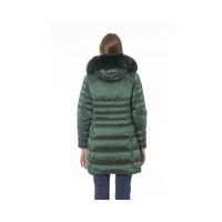 Baldinini Trend Women's Green Polyester Jackets & Coat - S thumbnail