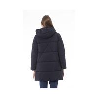 Baldinini Trend Women's Blue Polyester Jackets & Coat - S thumbnail