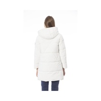 Baldinini Trend Women's White Polyester Jackets & Coat - XL thumbnail